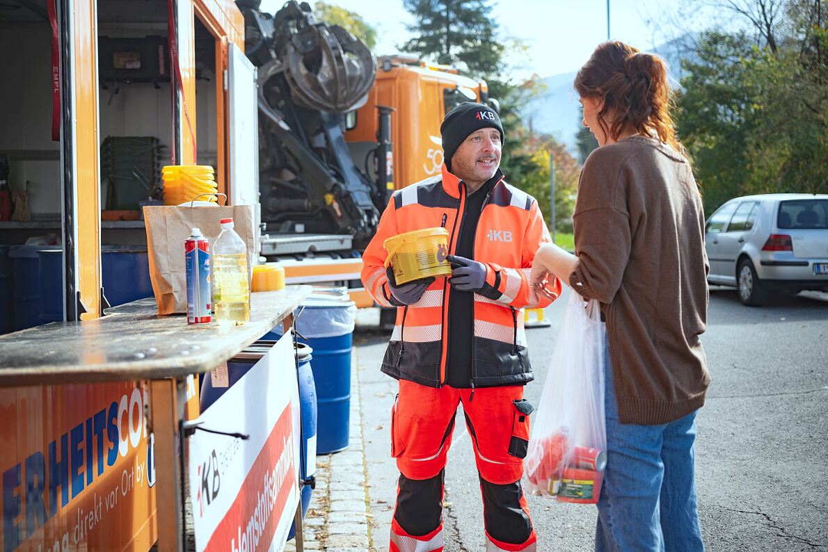 Mobile Problemstoffsammlung in Innsbruck