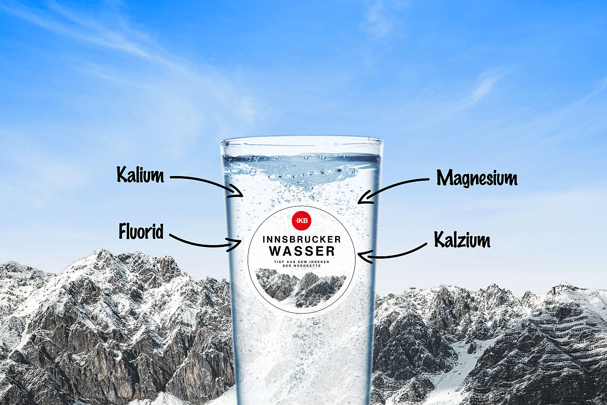 Mineralien im Innsbrucker Wasser