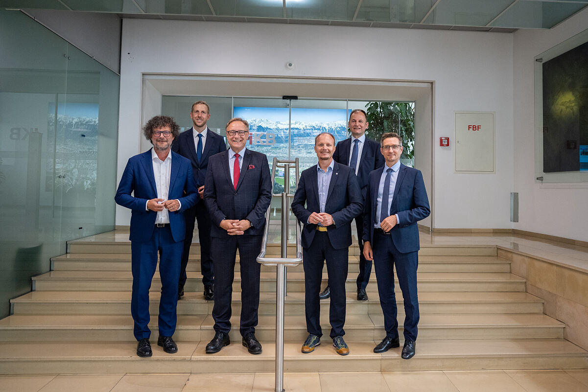 IKB-Vorstandsteam ab 2026 und Eigentümervertreter