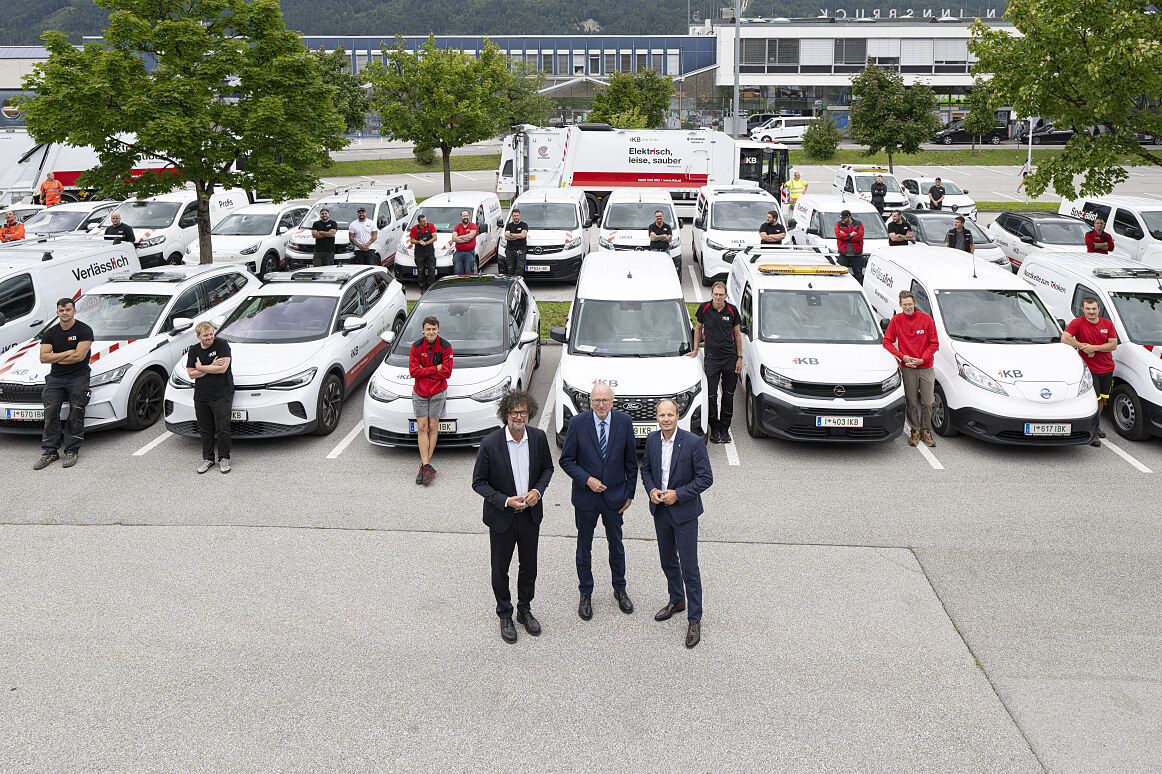 E-Fuhrpark der IKB wächst auf 100 Fahrzeuge