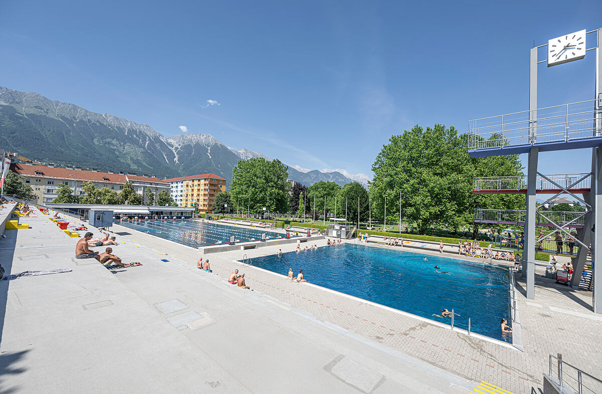 Sonnige Höhepunkte im Freibad Tivoli