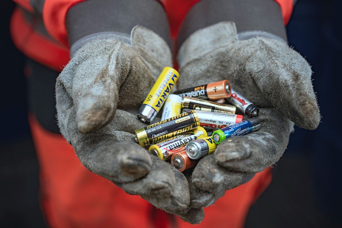 Alte Batterien